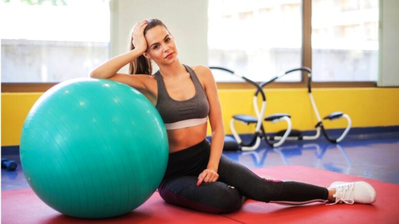 young fitness girl