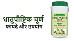 बैद्यनाथ धातुपौष्टिक चूर्ण के फायदे और उपयोग : Dhatupaushtik Churna in Hindi